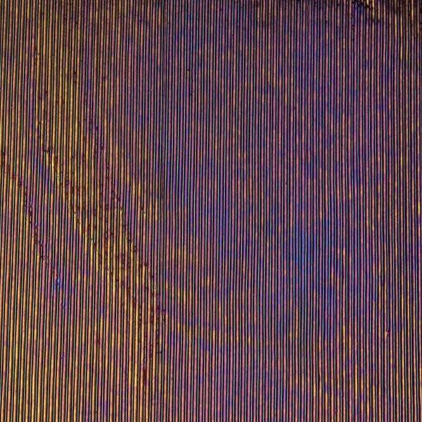 Bullseye Black - Opalescent - Reed Irid - 2mm - Thin Rolled - Fusible Glass Sheets       