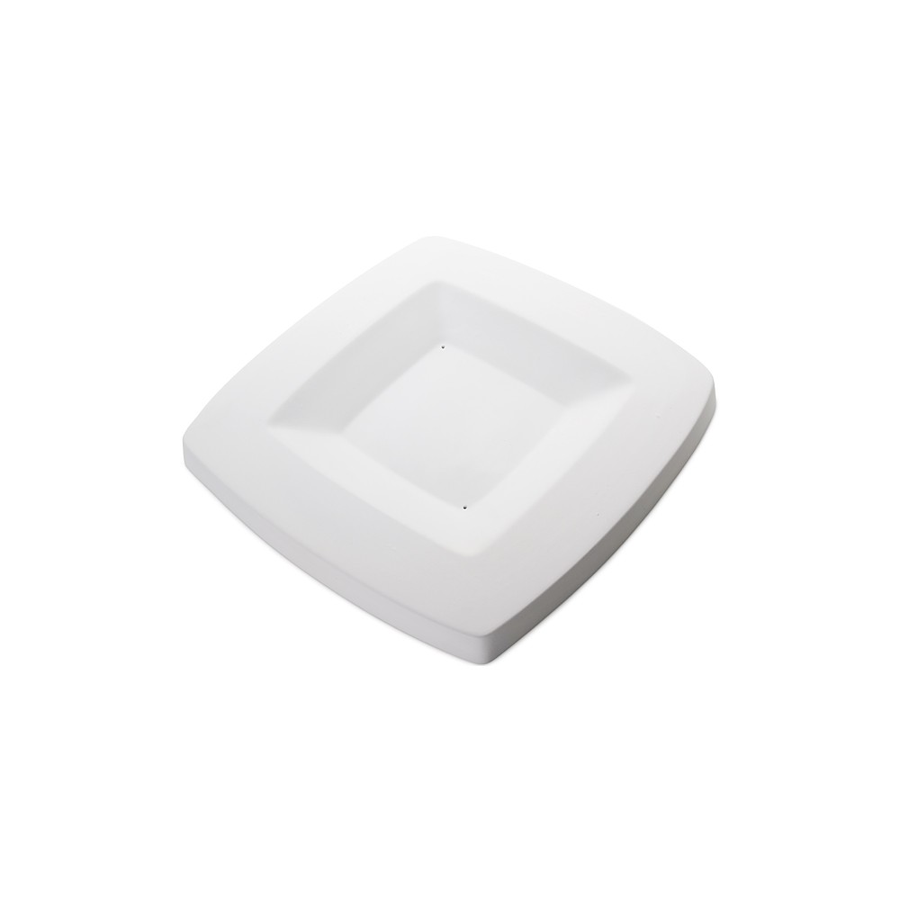 Round Edge Square Platter - 36.5x36.5x2.9cm - Base: 23x23cm - Fusing Mould