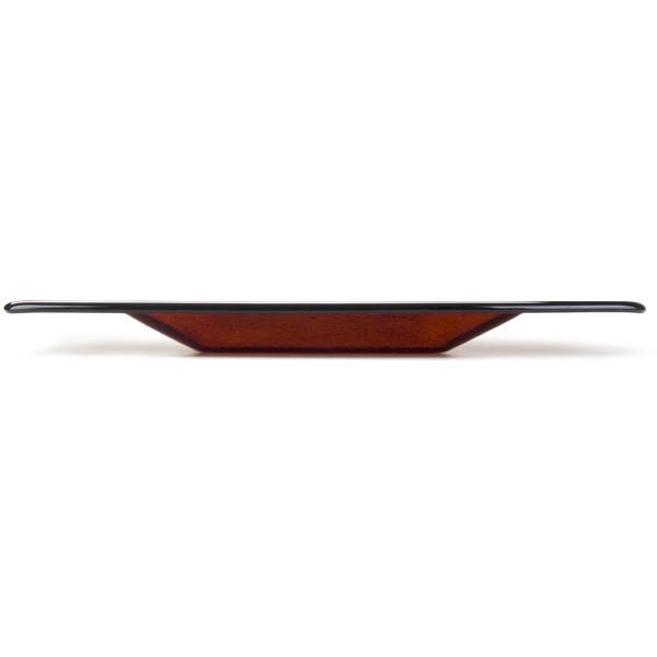 Round Edge Square Platter - 36.5x36.5x2.9cm - Base: 23x23cm - Fusing Mould