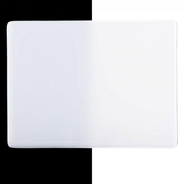 Bullseye Opaque White -...